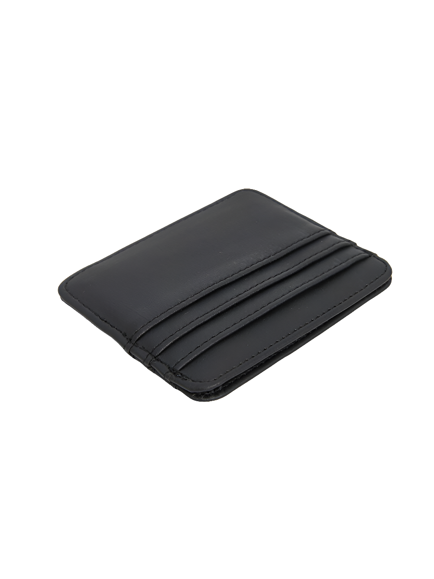 ARCH-333 Leather Card Holder | Black