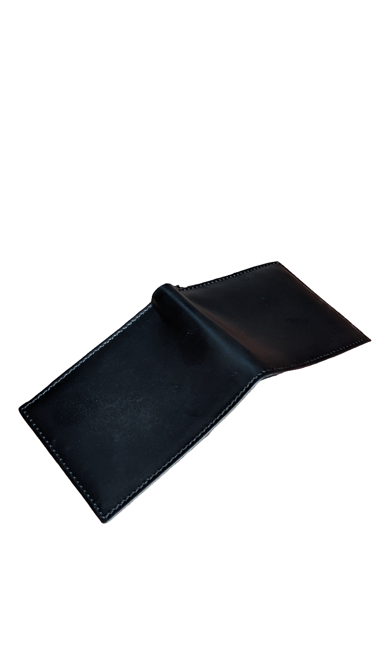 ARW-712 Leather Bifold Wallet | Black
